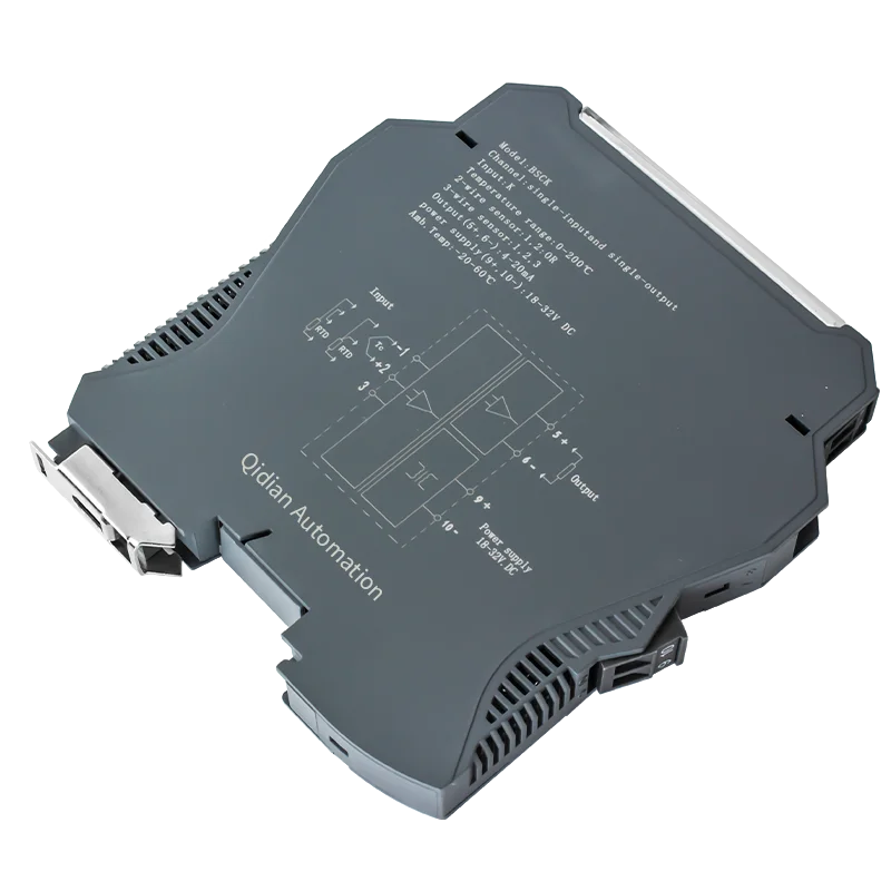 1 In 1 Out K Type 0-600℃ Temperature Signal Transmitter DIN Temperature Signal Repeater 4-20mA TC Temperature Signal Converter