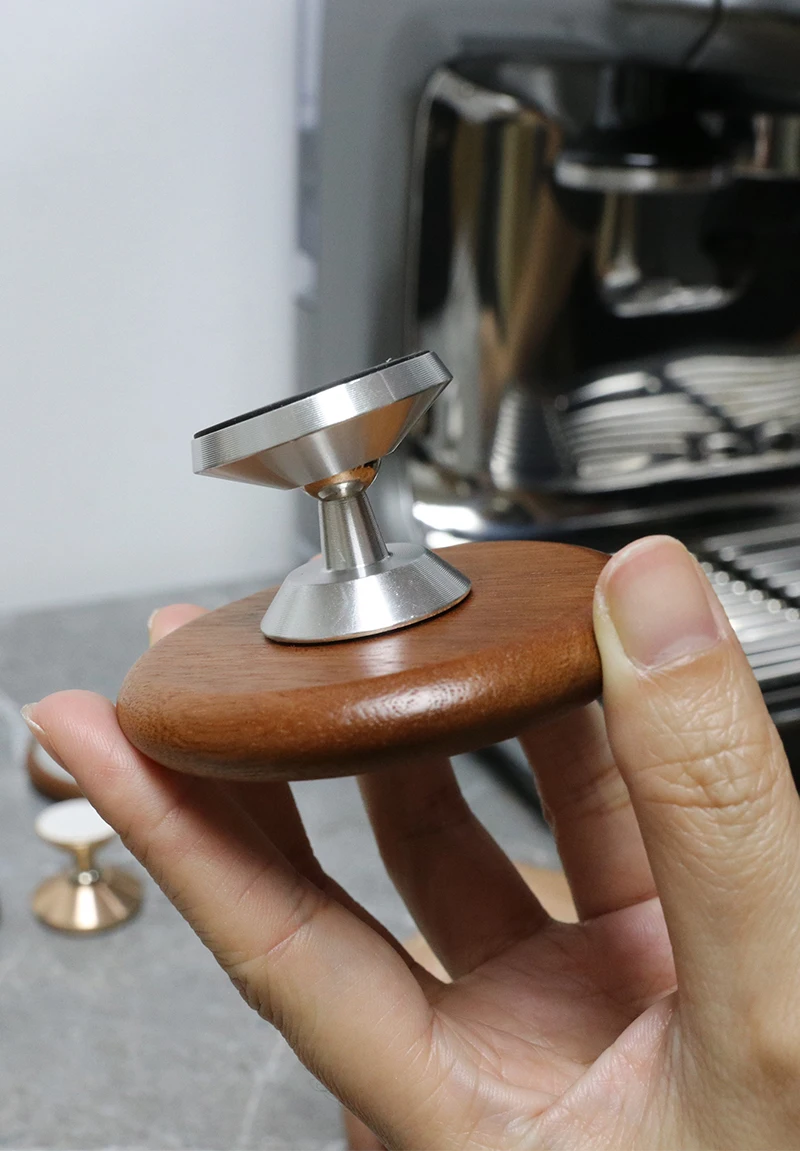 Espresso Shot Spiegel Magnetische Kaffee Extraktion Spiegel Bodenlose Siebträger Objektiv Durchflussrate Beobachtung Barista Zubehör – Detail 8