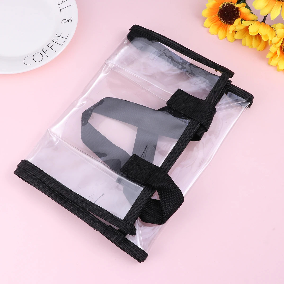 

Clear Tote Bags for Women Waterproof H bags Transparent PVC Sealed Small Bag Lightweight Easy to Clean Large Capacity