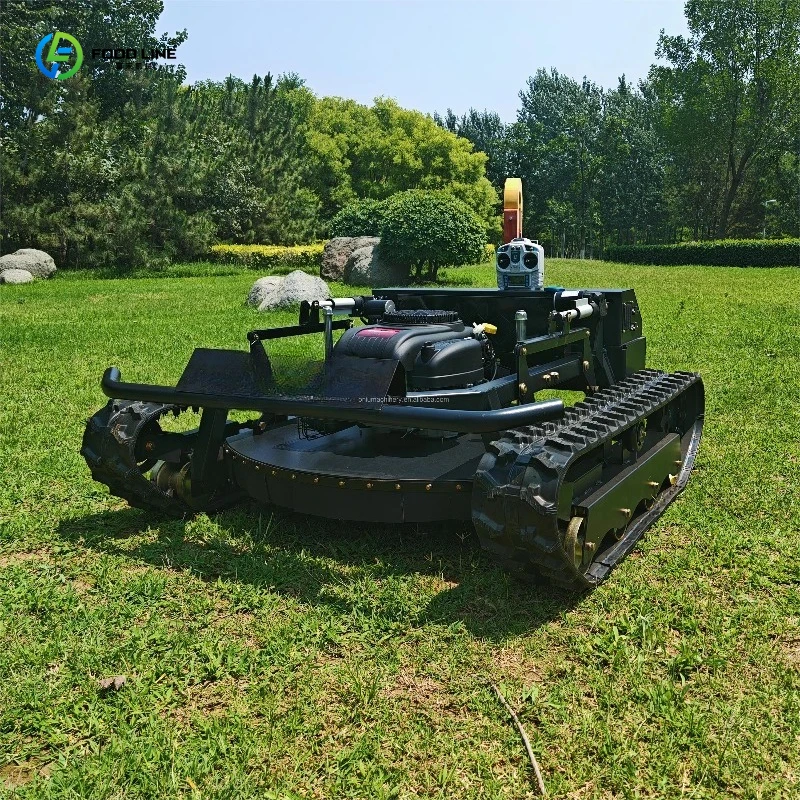 Customized High Horsepower All Terrain Remote Control Mower 608-90A Industrial Lawn Cutting Machine