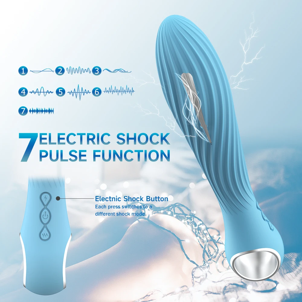 Electric Shock Vibrators For Women, Vibrator Female For Women Clit Clitoris,G Spot Stimulator Adult Sex Toys for Women Couples