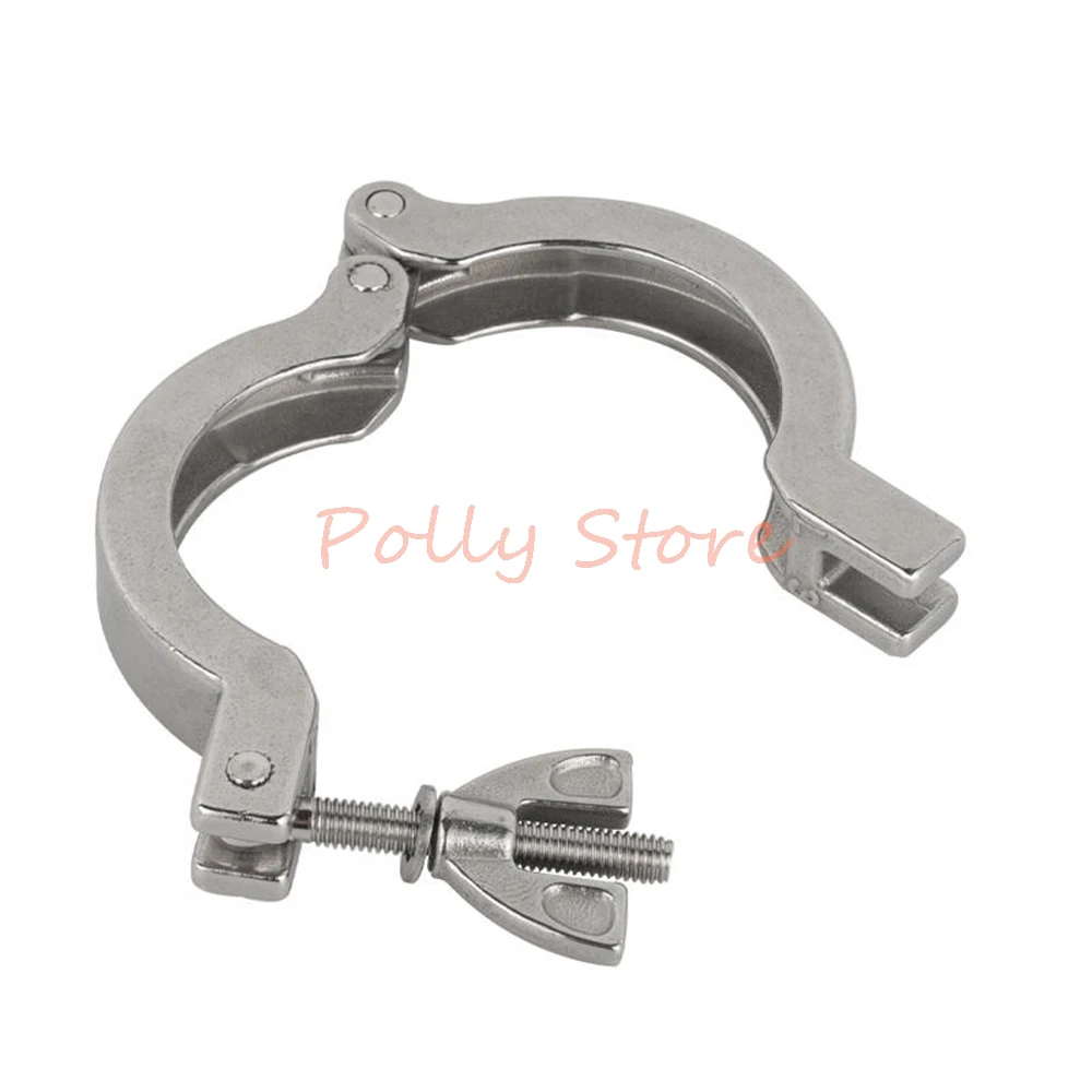 1PC KF vacuum 304 stainless steel chain clamp Three-section chain clamp KF63 / 80/100/160