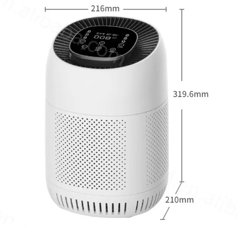 

Portable Smart Home User Filter HEPA Mini Air Purification Sterilizer Desk Top Air Purifier