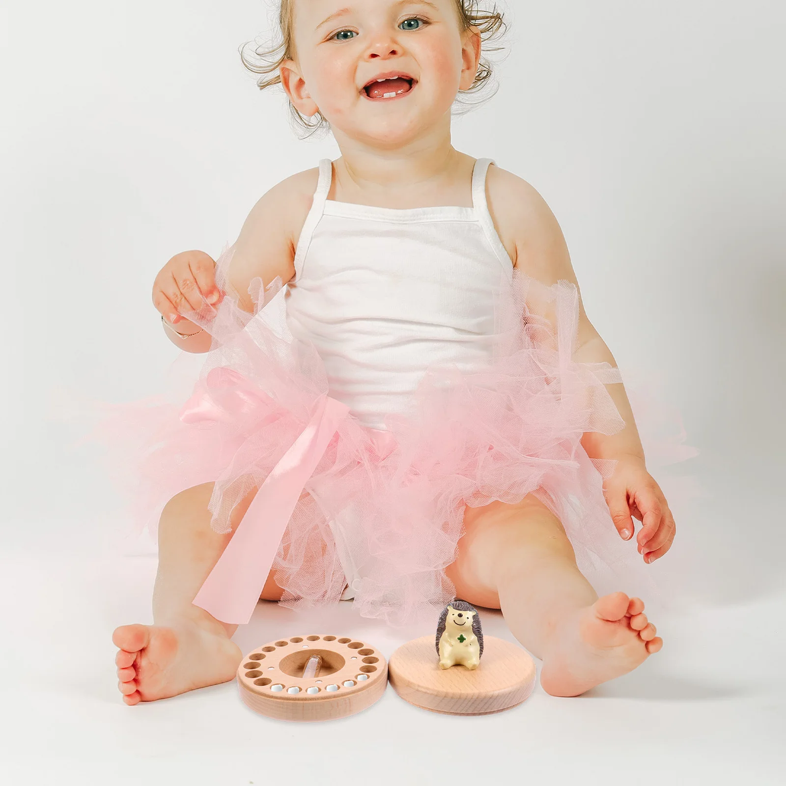 

1 комплект, коробка на память для детских зубов, держатель для лиственных зубов, органайзер, безопасная гладкая фигурка, коробка для хранения зубов на память, коробка на память