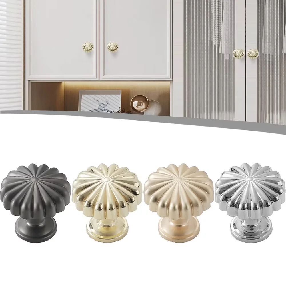Black Aluminum Alloy Single-hole Modern Nordic Minimalist Style for Kitchen Cupboard Wardrobe Drawer Furniture Accessories