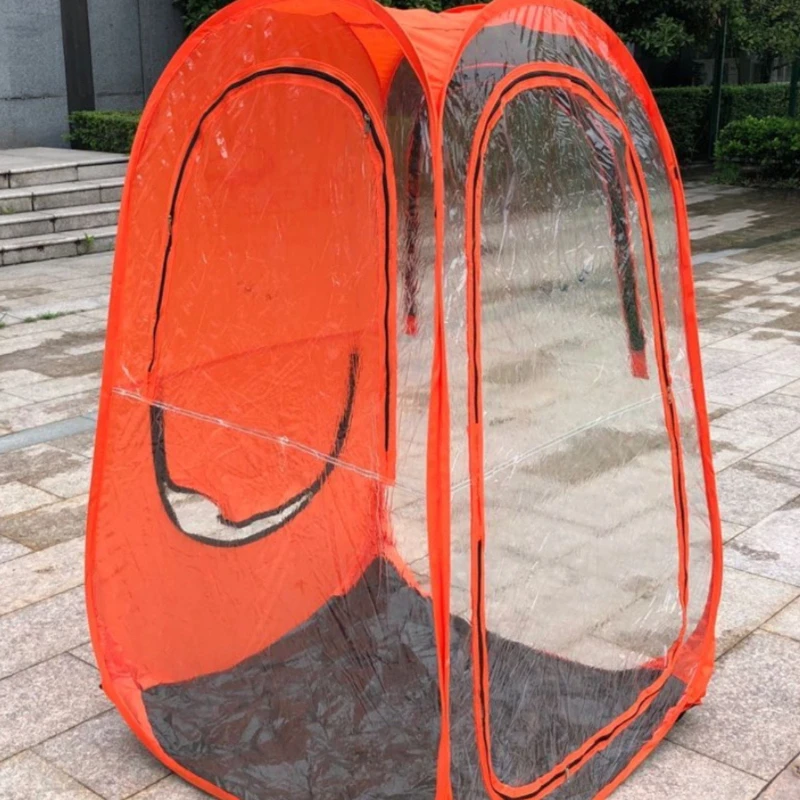 

Single isolation fishing shed windproof tent stall transparent tent