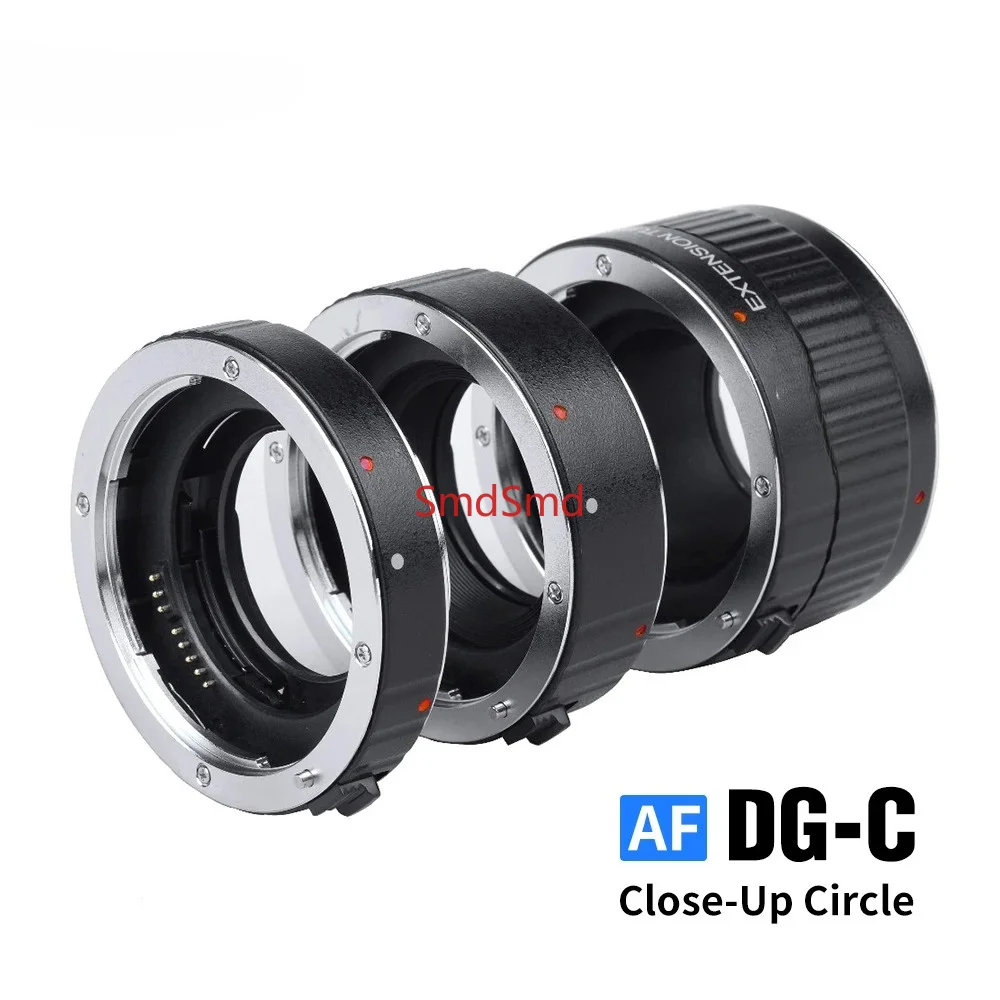 DG-C Macro Lens Adapter 12mm 20mm 36mm Metal Mount Auto Focus Extension Tube for Canon EOS 700D 60D 5D II IV 7D II 80D