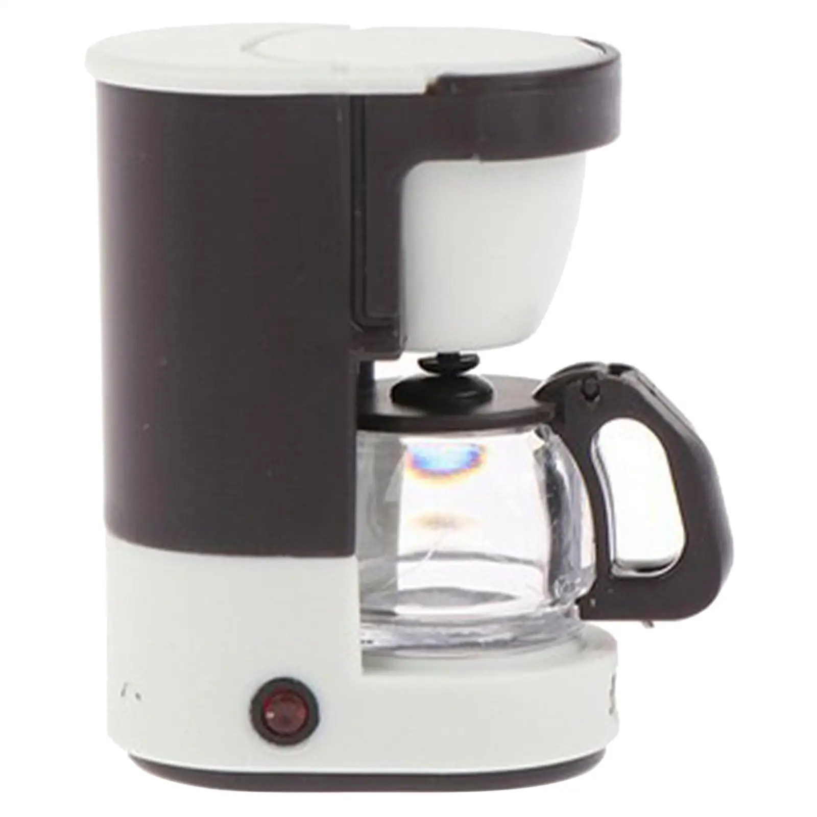 3xCoffee Machine ドールハウス家具 1/12 スケール 装飾用 クリエイティブおもちゃ グリーン