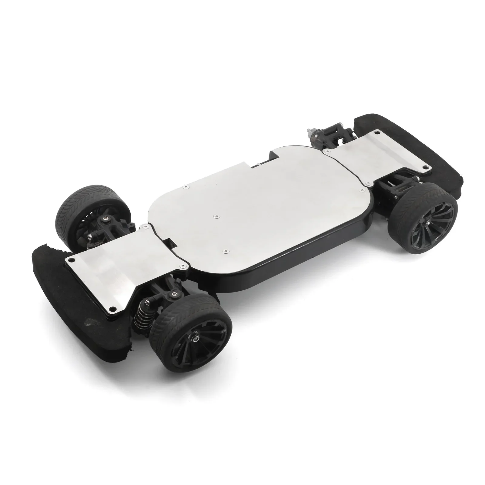 الفولاذ المقاوم للصدأ الهيكل درع علبة التروس حامي لوحة التزلج ل Tamiya TT01 TT-01 1/10 RC ترقيات السيارات أجزاء الملحقات