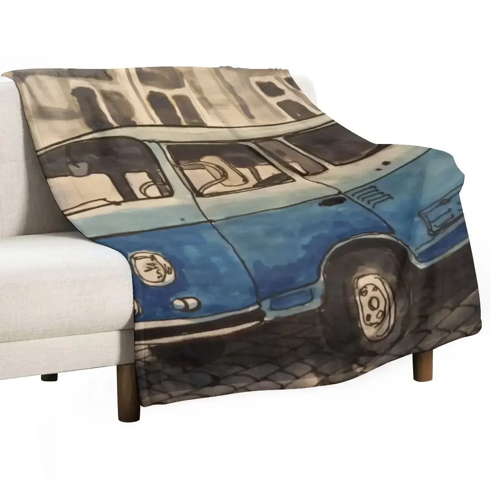 Iconic old Barkas bus Throw Blanket Comforter Giant Sofa bed plaid Thin Picnic Luxury Thicken Blankets