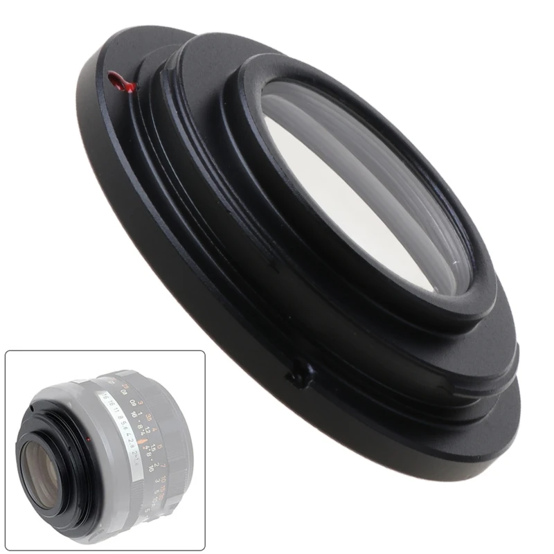 M42 Lens to for Nikon AI Mount Camera Adapter Ring with Infinity Focus Glass Kit