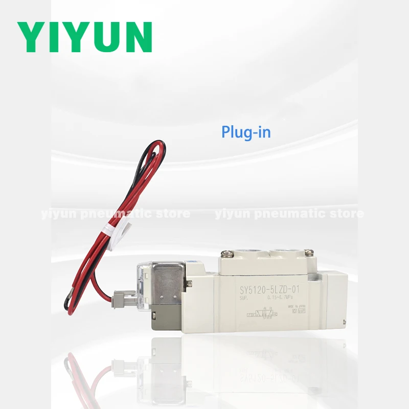 SY5220 SY5120-5LZD-5LZ-5LD-5GZD 5GZ 5GD 5LZE-4LZD 6LZD 5MZD 5HZD 5DZD-01-C4 C6 C8 Solenoid Valve SY5000 Series