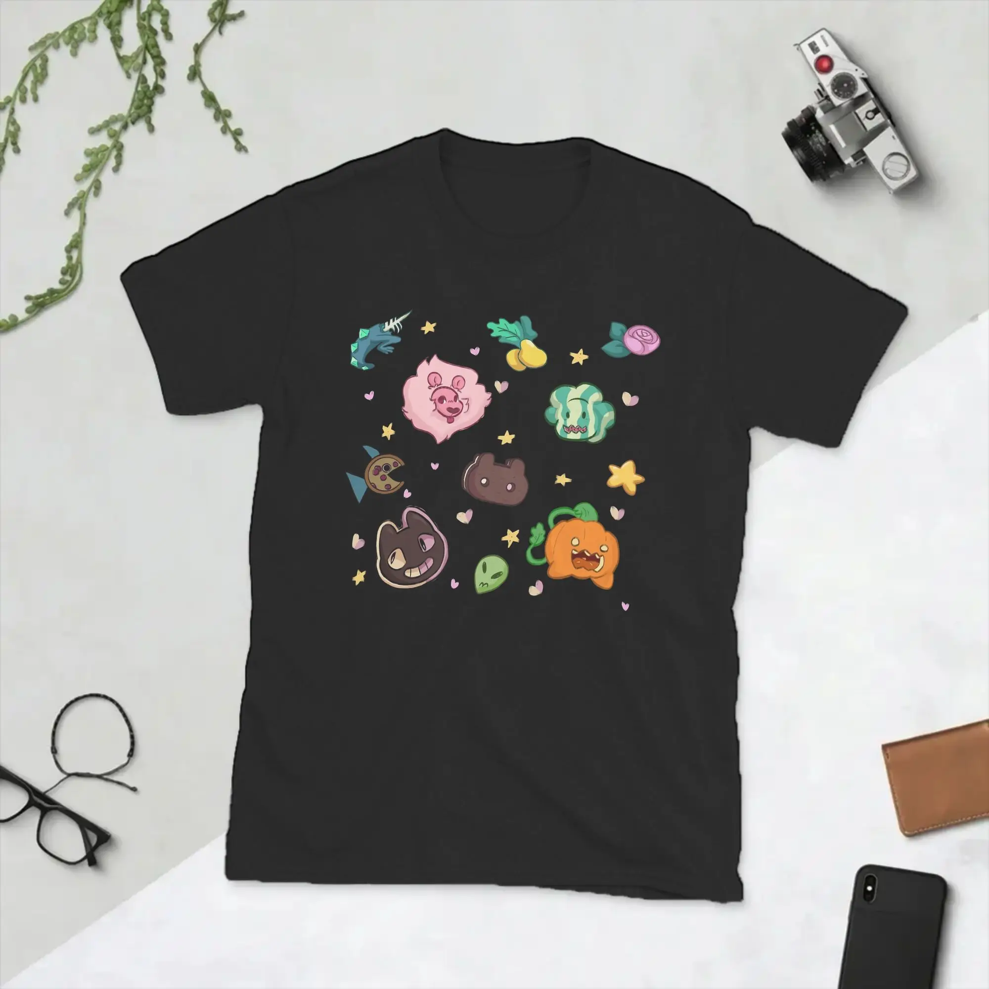 Cartoon Stevens Universes Men's T Shirt  Leisure Tees Short Sleeve O Neck T-Shirt Cotton Gift Idea Clothes