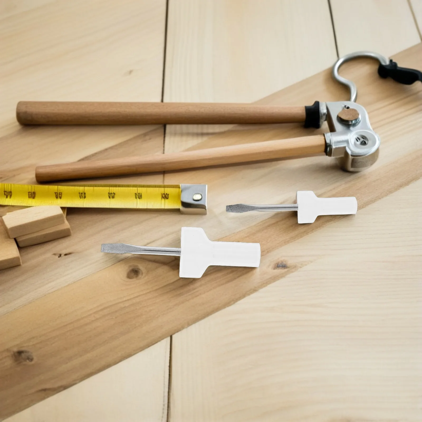 

2pcs Metal Sewing Machine Screwdriver Set Small Flat Tip Tightening Tool For Needle Plate Repair Portable Driver Home Studio