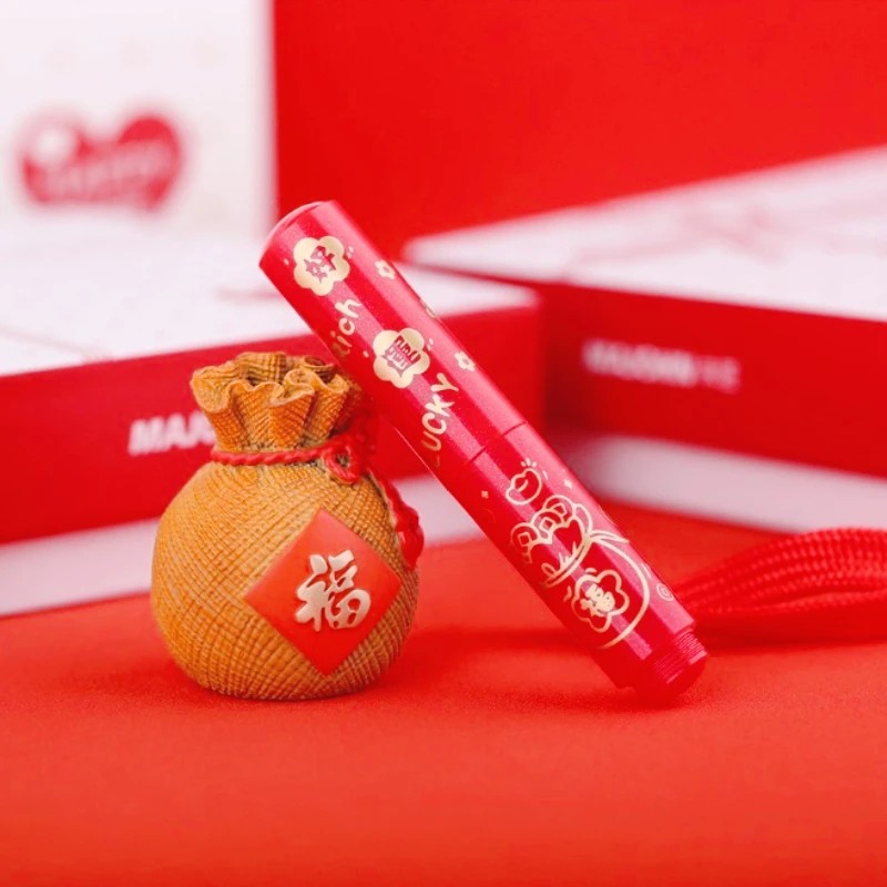 

MAJOHN Maru Color Second Generation New Year Edition Mini Multi-functional Large-capacity Pen Holder Ink Storage Plan Pocket Pen