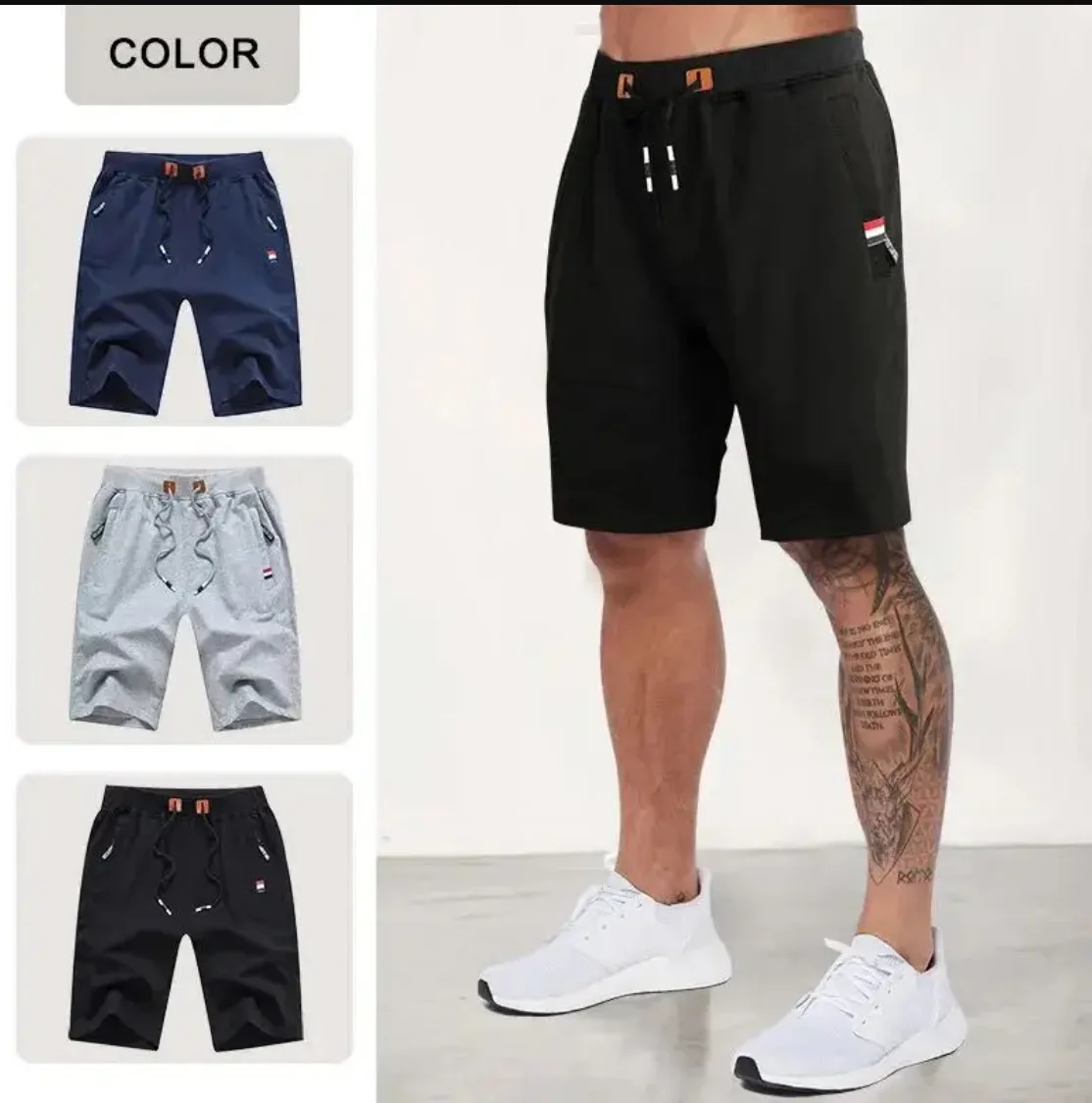 Bolubao 2024 Outdoor Casual Shorts Voor Heren Met Grote Zakken Slanke Kwartbroek Van Hoge Kwaliteit Casual Shorts Voor Heren