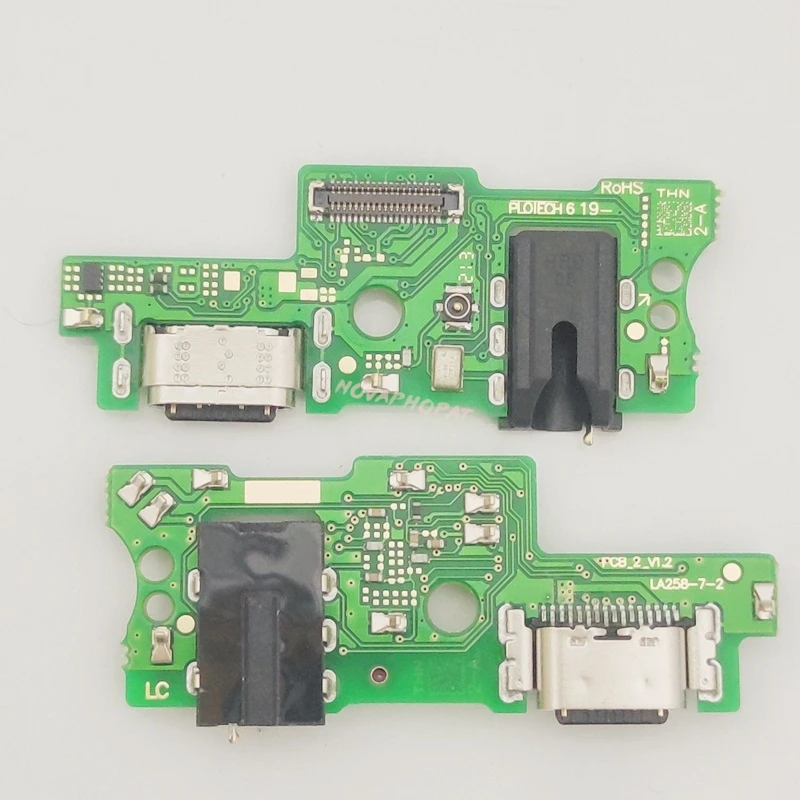 For Tecno Camon 18P CH7 CH7n USB Dock Charger Port Plug Headphone Audio Jack Microphone Charging Board