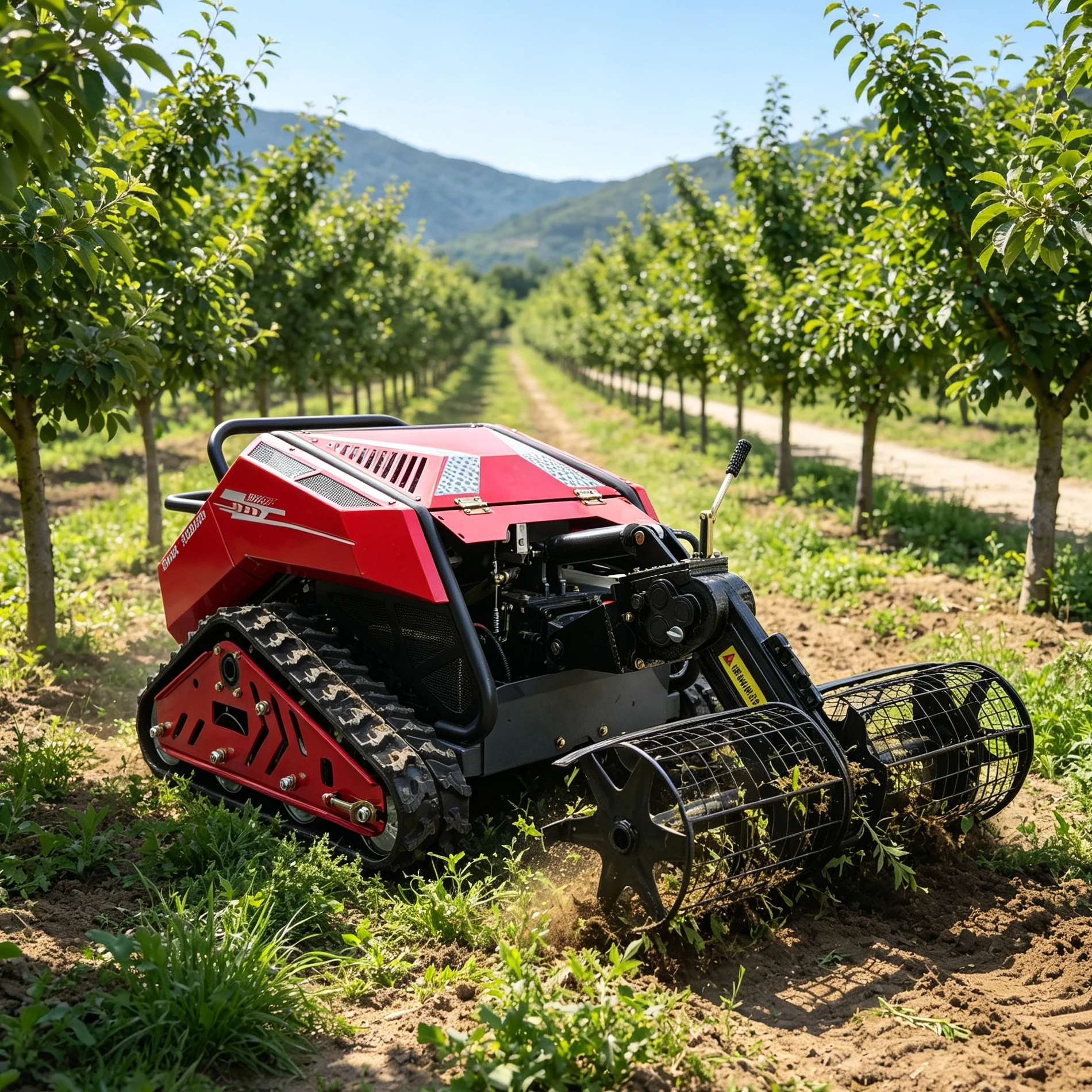 Agriculture Farming Robot - Kostengünstige Vielseitige Landwirtschaftsmaschine mit Mehrfachanbaugeräten RC-Raupen-Unkrautjäter