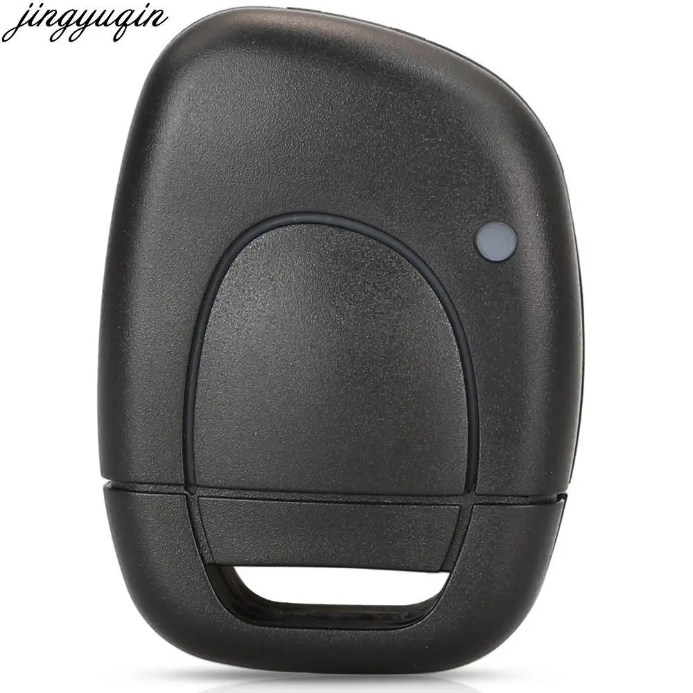

Jingyuqin 100pcs Remote Car Key Case Shell For Renault Clio II 2001-2008 Symbol 2011 Kangoo NE72 VAC102 No Battery Holder