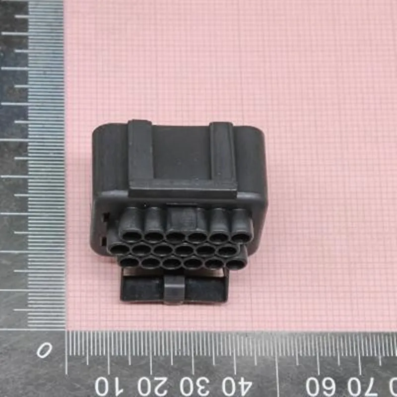 1sets TE original 344106-1 [T] CONN RECEPT HOUSING 18POS BLACK 344107-1 344103-1 171662-5 175104-2 345806-1 344113-1