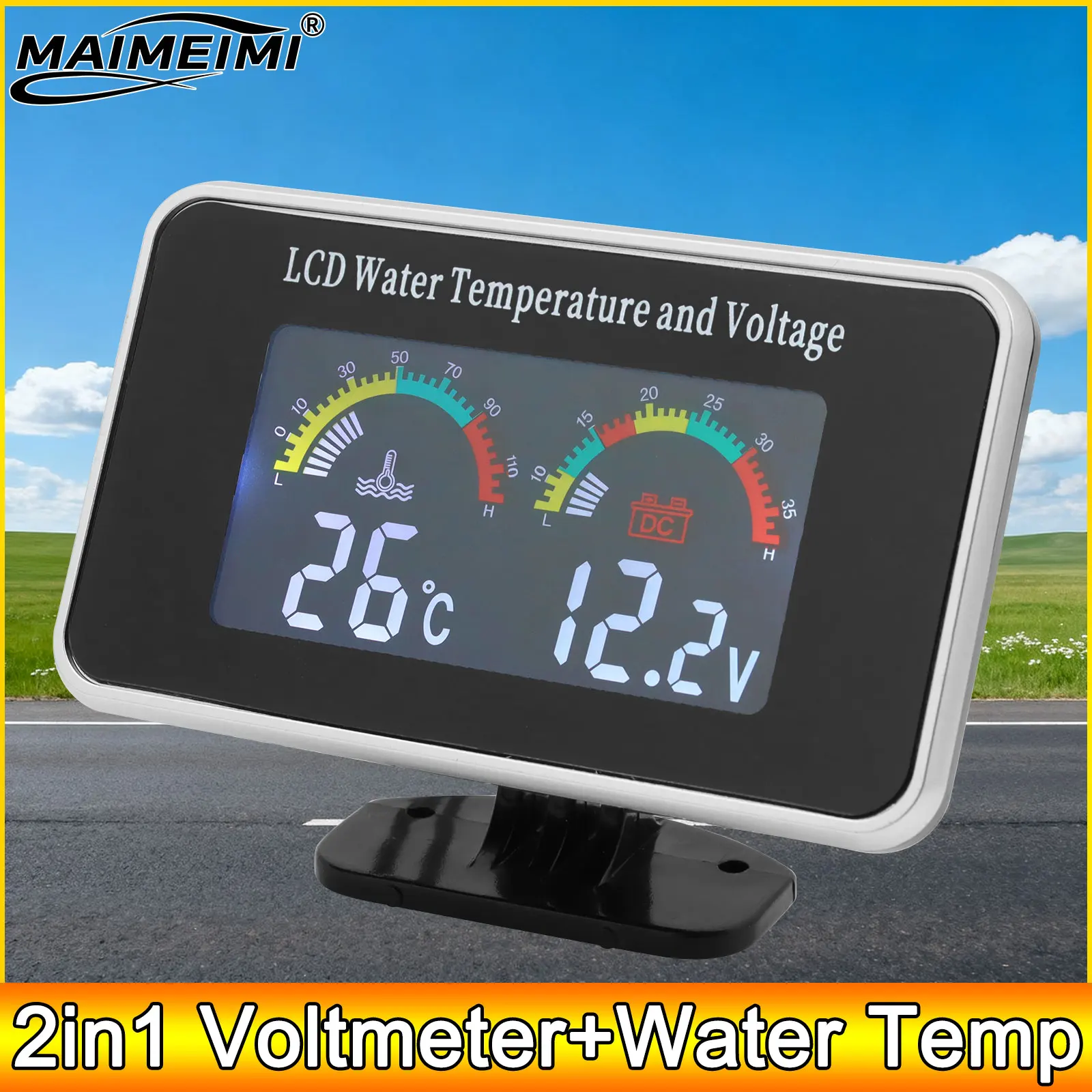 yZ[z12V 24V fW^ LCD dv v + ZT[ 10mm 1/8NPT 2in1 dv