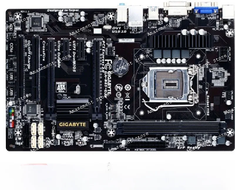 

ga-b85m-d3h/ds3h-a/hd3/d3v 1150 all solid state b85 motherboard p85-d3