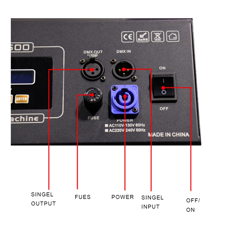 High-quality DMX512-controlled 1500W Haze Smoke Machine for Impressive Stage Lighting and Small Venue Performances