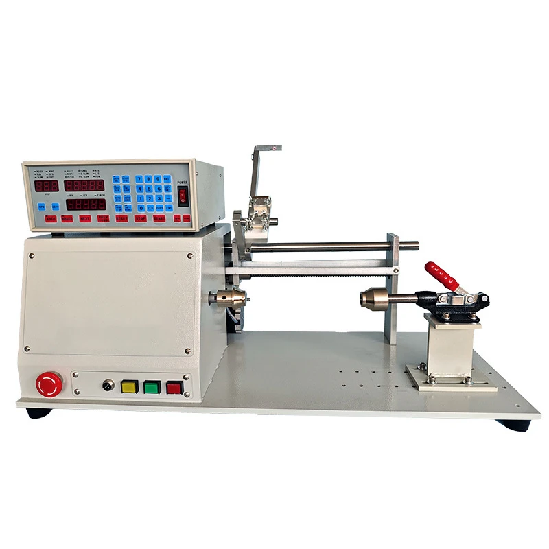 

HL-830 0.05-1.0mm CNC Automatic Cable Coil Winder Dispenser Wire Coil Winding Dispensing Machine with Brushless 400W Motor