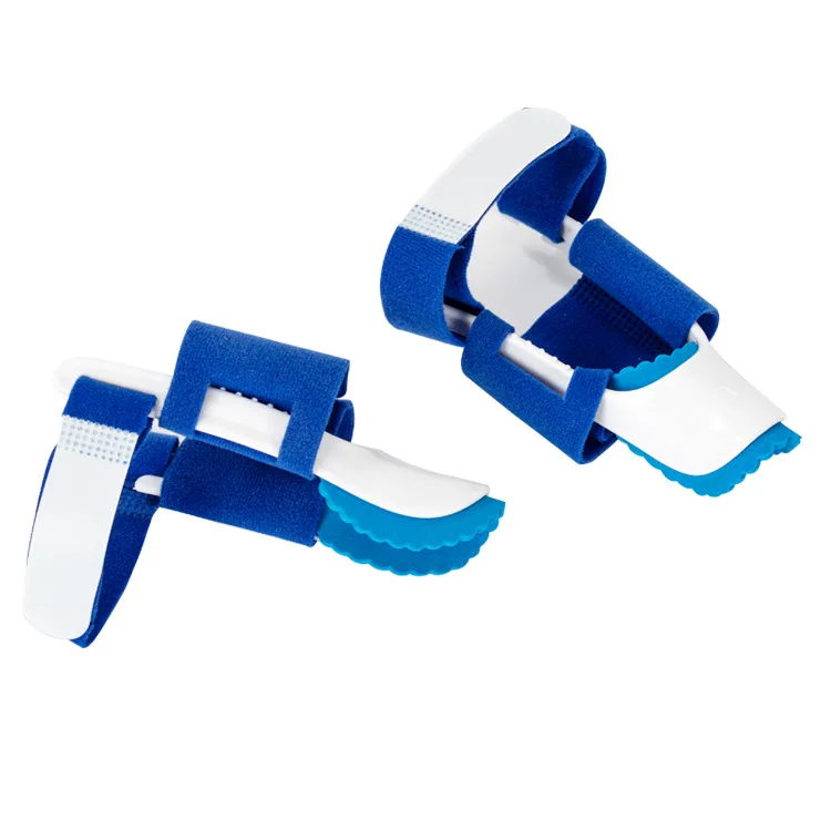 زوج واحد من دعامات أصابع القدم الأروح للإبهام للرجال والنساء، مقسم أصابع القدم الأزرق الإبهام #5