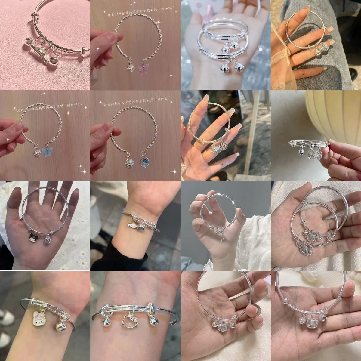 

Bracelet Cartoon Kulomie Bracelet Couple Girlfriend Bell Bracelet ins Jade Cinnamon Dog Jewelry Small Gift