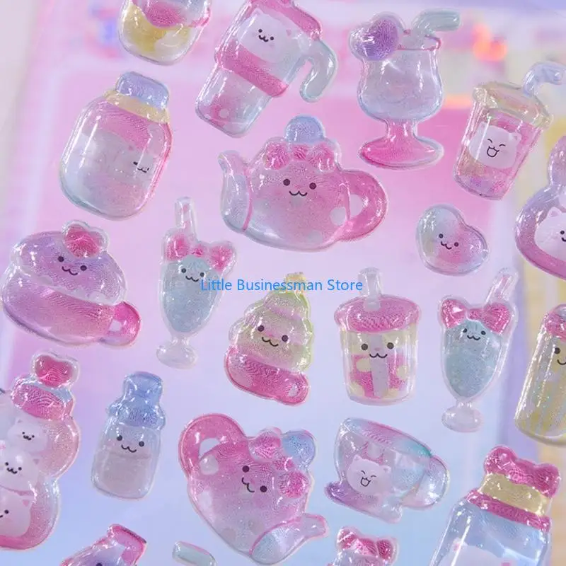 3D Sticker Sheets Entzückender Aufkleber für kleine Kinder und Erwachsene M76A – Detail 2