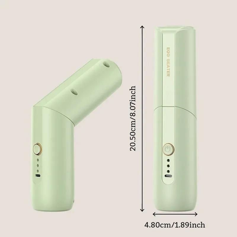 무선 계란 비터 전기 접이식 식품 믹서 충전식 휴대용 식품 믹서 가정용 케이크 크림 비터 두 혼합 헤드