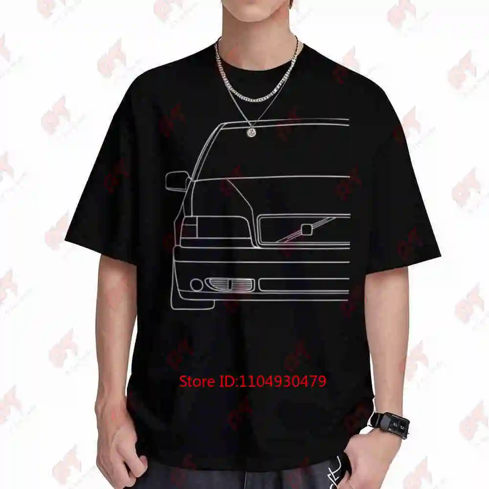 S 850 T5 Estate Swedish Turbo Short Sleeve Tee 100% Cotton T-Shirt