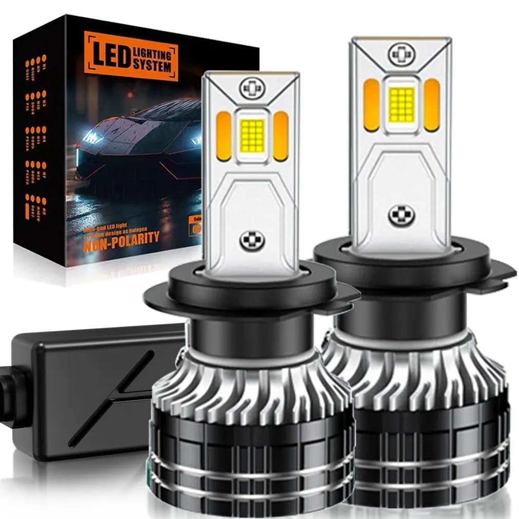 30000LM H7 Reflektor LED Canbus H4 H8 H9 H11 H1 9005 HB3 9006 HB4 9012 Hir2 Żarówka reflektora LED Turbo Samochodowe światło przeciwmgielne 12V 6500K