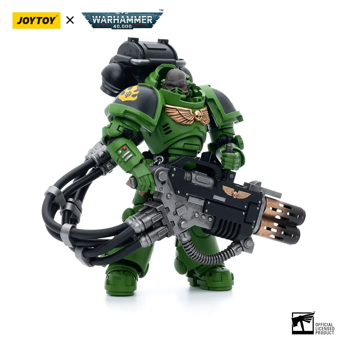 JOYTOY Warhammer 40K 1/18 Anime Figurine Salamanders Eradicators Brother Xavak Action Figures Toys Collection Model Decor Statue