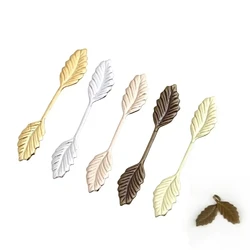 BoYuTe Metal Brass Material Leaf Plate Findings DIY Jewelry Making Accessories Supplies