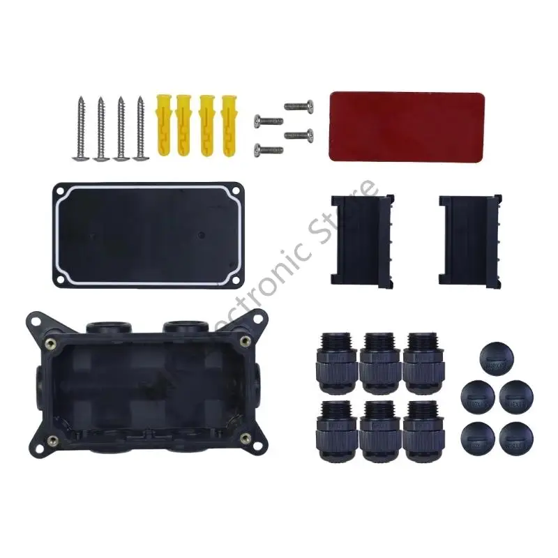 R2LF Efficient 6 Way Cable Organizers with IP68 Waterproof Rating for Outdoor Electrical Connection Easy Installation