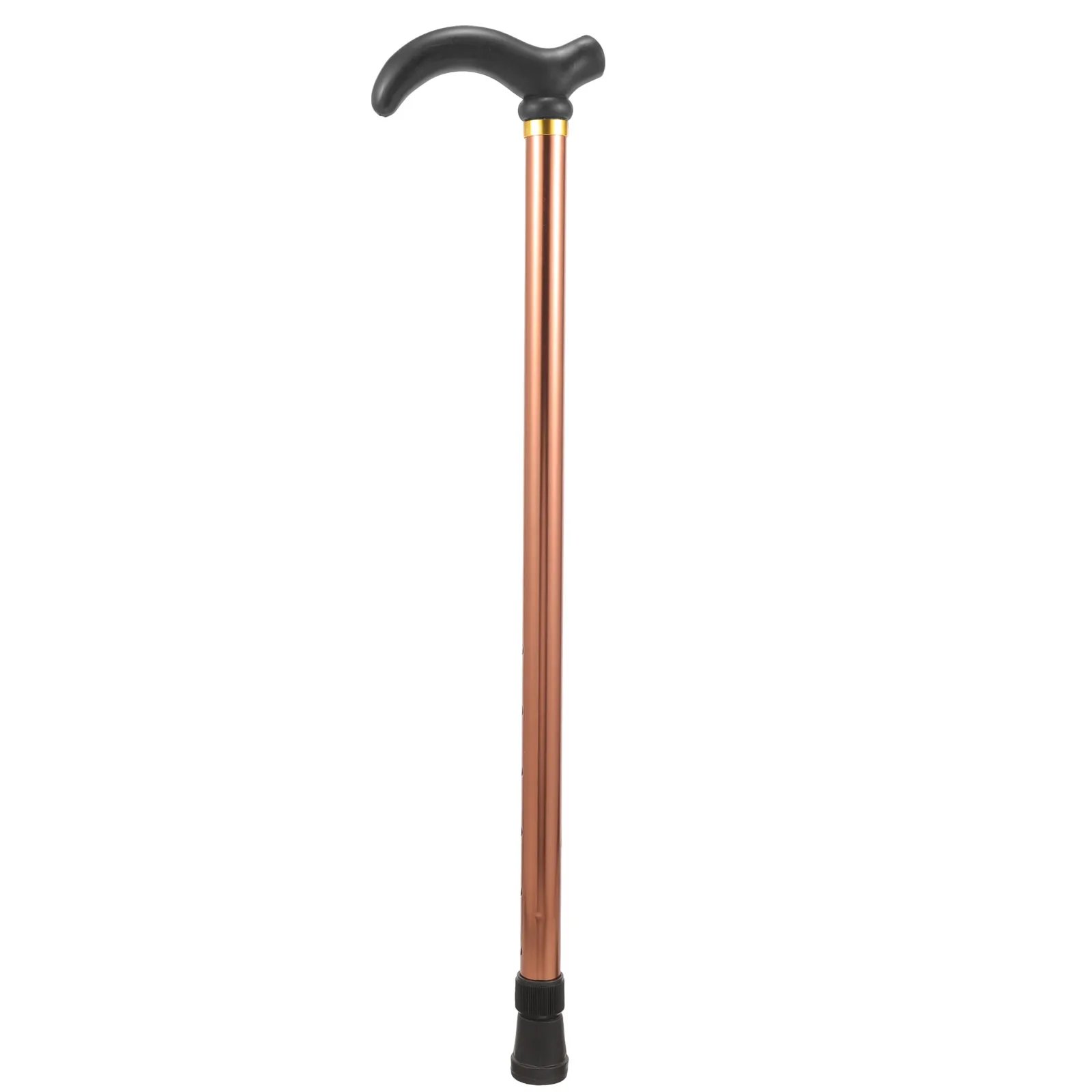 

Aluminum Alloy Retractable Trekking Poles Collapsible Walking Sticks for Travel Hiking Sticks Coffee Color 2 Sections Anti Slip