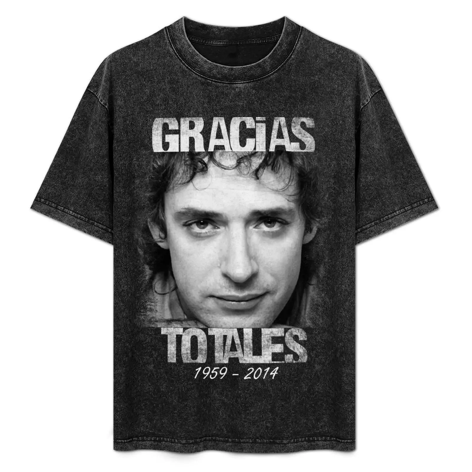 

Gustavo Cerati Gracias Totales T-Shirt Funny t-shirt summer clothes mens t shirt