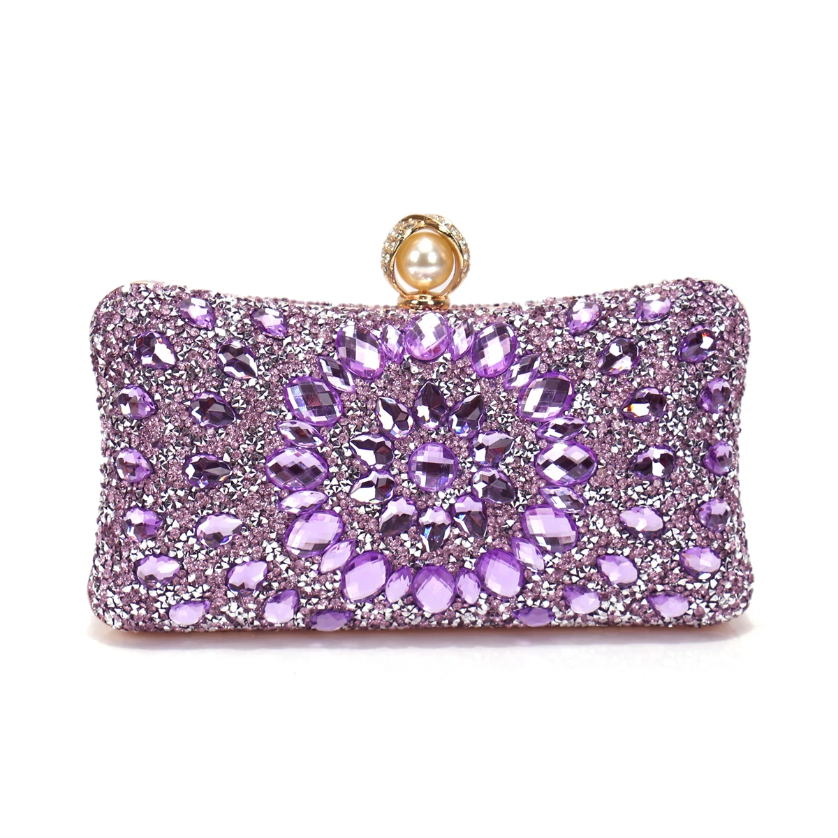 الاكريليك الماس حقائب السهرة حفل زفاف الفاصل أحجار الراين الساخن تصميم سلسلة حقائب الكتف #5