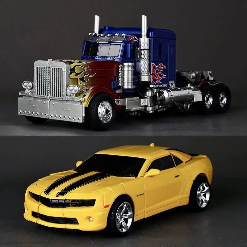 

Transforming Alloy Car Model Toy Diecast Robot Figures Cisas Birthday Gift for Children Collectible Action Figures