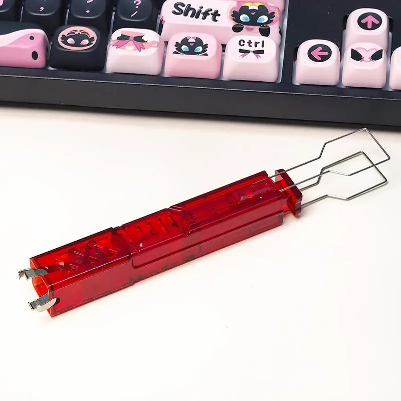 1 قطعة مجتذب رمح ومفتاح مجتذب 2 في 1 لوحة المفاتيح الميكانيكية الساخن قابلة للتبديل Keycap رمح الجسم تفكيك أداة