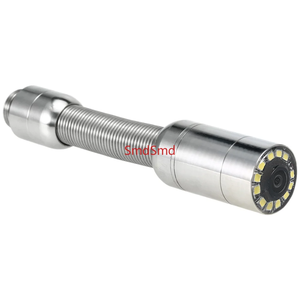 23mm Pipe Sewer Inspection Camera Waterproof Drain Pipeline Inspection Replacement Camera with Protective Head Cover Screwdriver