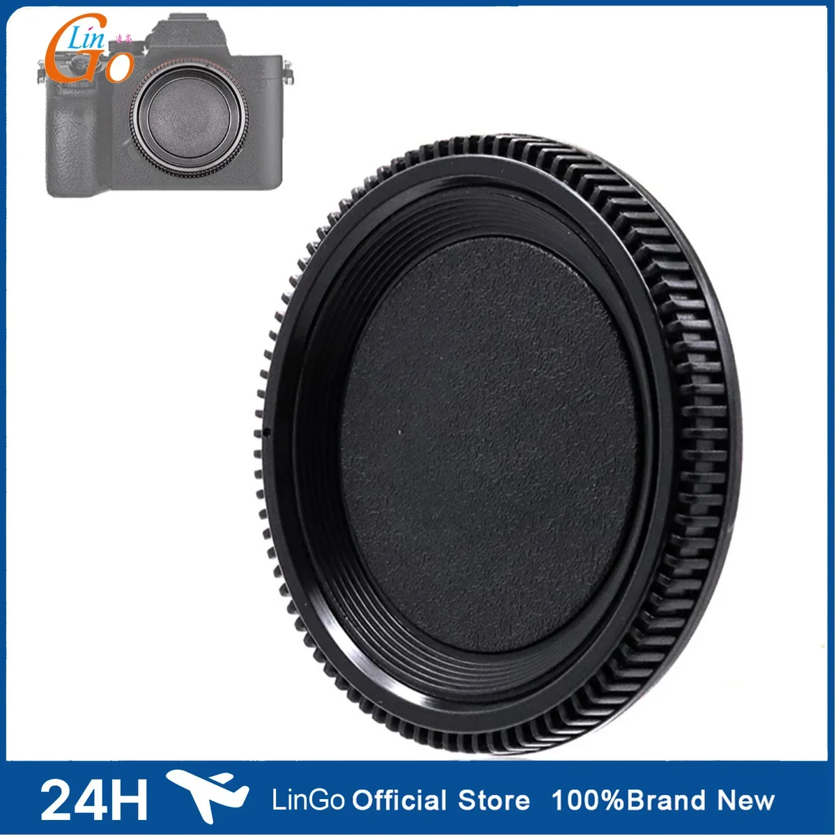 LinGo Camera Body Cap for Nikon AI Mount Lens for Nik F2 F3 FM2 FE2 FA D700 D750 D850 DSLR and Film SLR Cameras