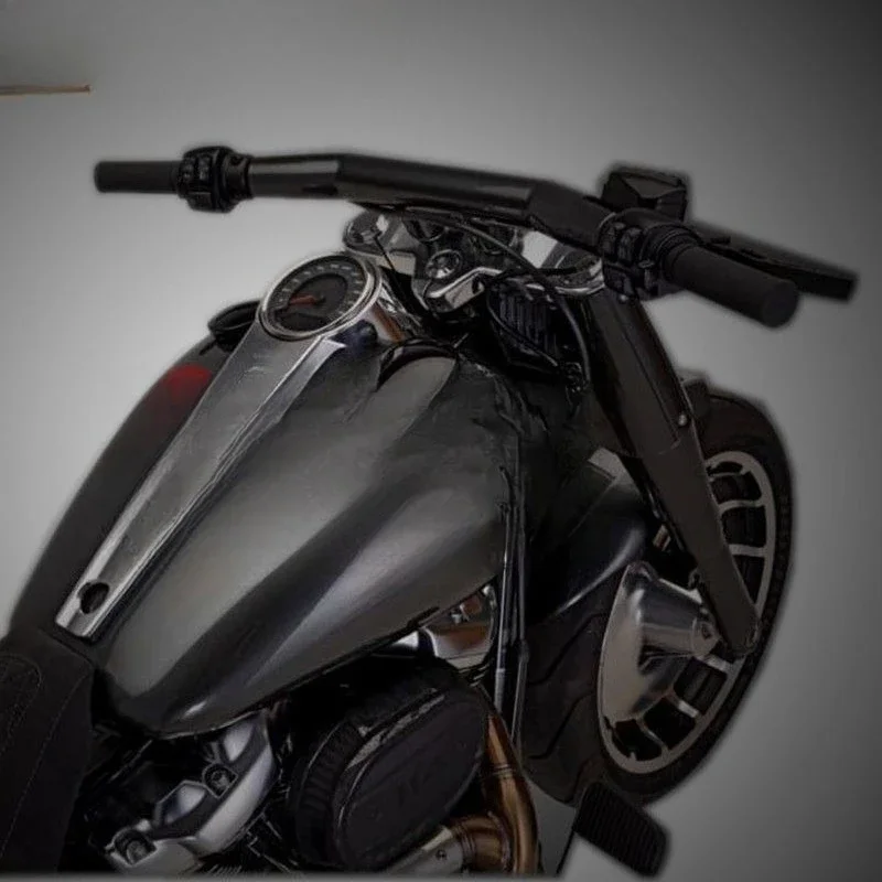Modified 2-inch straight handle imported from Europe, soft tail, breaker super thick handlebar