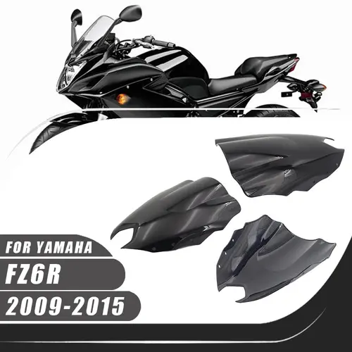 Imagen 1 del producto Parabrisas ABS para motocicleta, deflectores de viento para Yamaha FZ6R 2009-2015