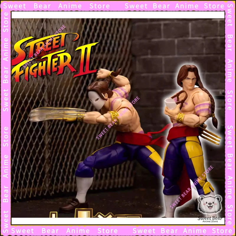 

In Stock Jada Toys 1/12 Street Fighter Wave 4 Balrog Game Action Figure Anime Model Toys Hobby Desktop Ornament Doll