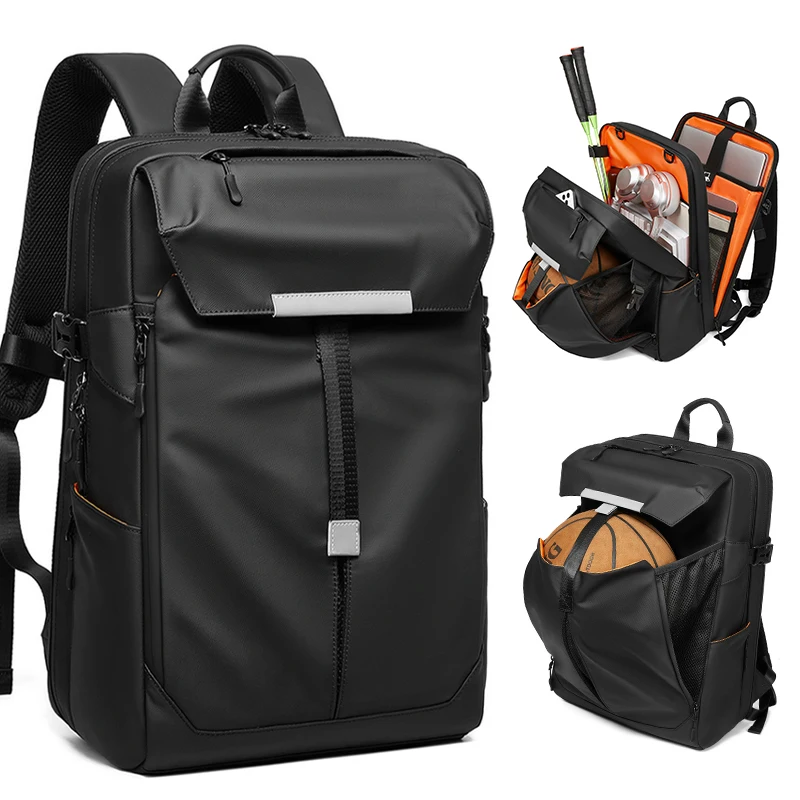 Basketball Sports Backpack Custom Badminton Tennis Racket Gym Backpack for Pickleball Basketball Training Casual Backpack