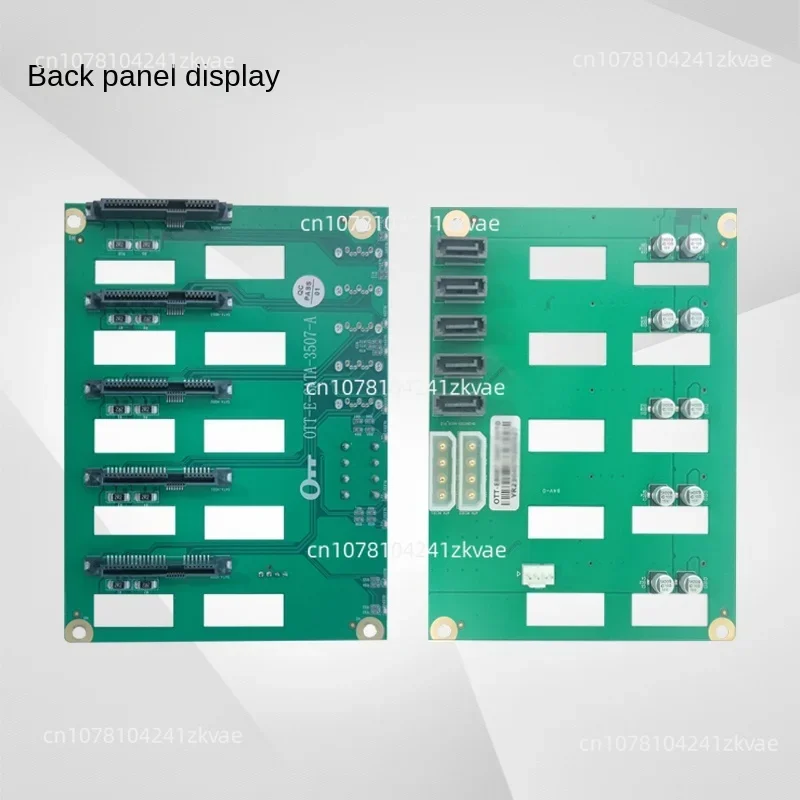 5 disk position hot swap module computer case 3 optical drive position conversion hard disk cage with backplane