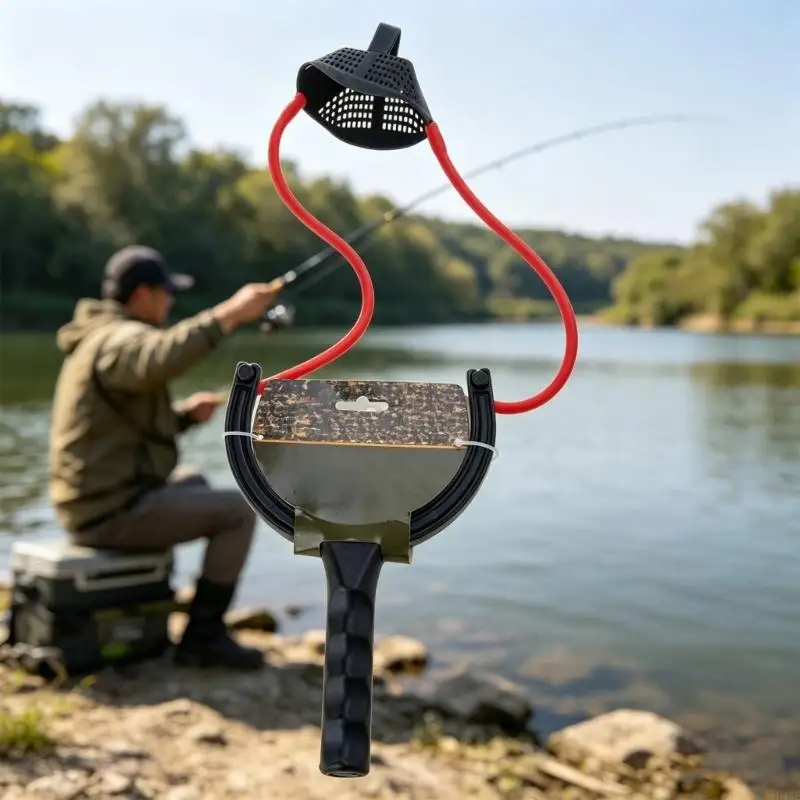 Fishing Catapults Baits Pulling Feeder Fishing Lures Thrower Fishing Supplies  view 3